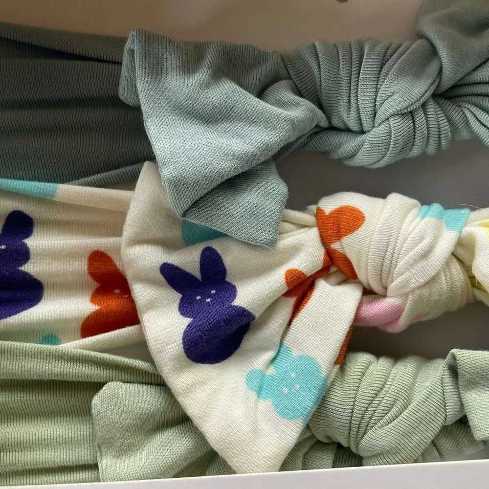 Emerson & Friends bunny bamboo headbands